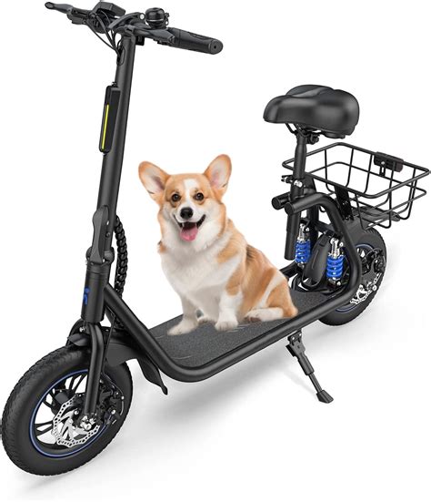 amazon electric scooters for adults with seat